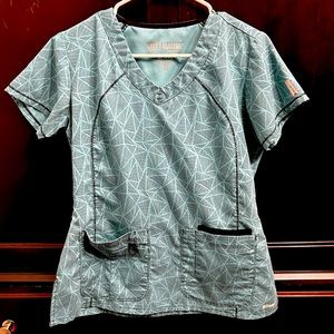 (Sold) Greys Anatomy scrub top, size small
